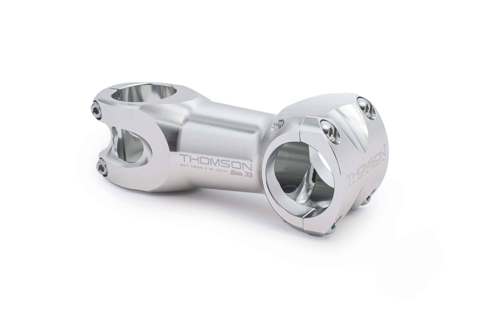Představec Thomson Elite X4 31,8mm, 0° stříbrná - 90mm
